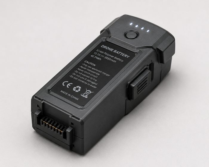 Spare drone battery