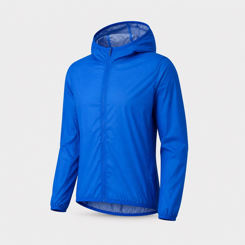 Lightweight running rain jacket